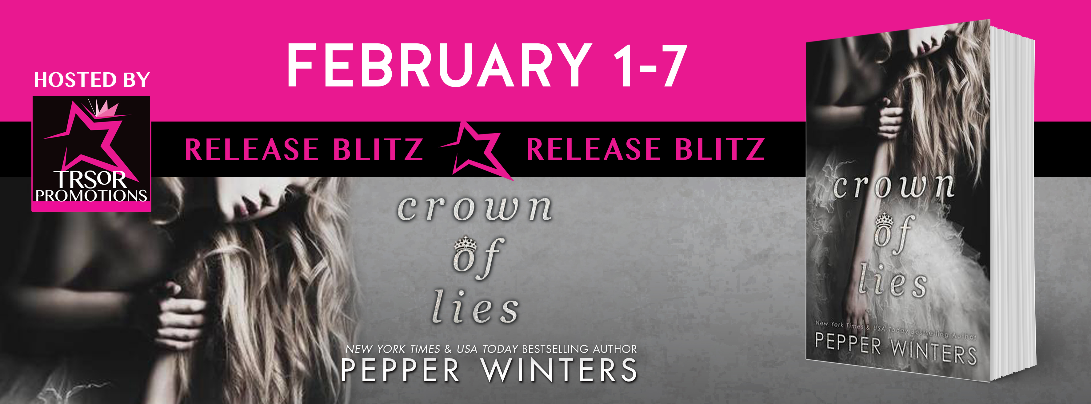 Crown of Lies by Pepper Winters #NewlyReleased