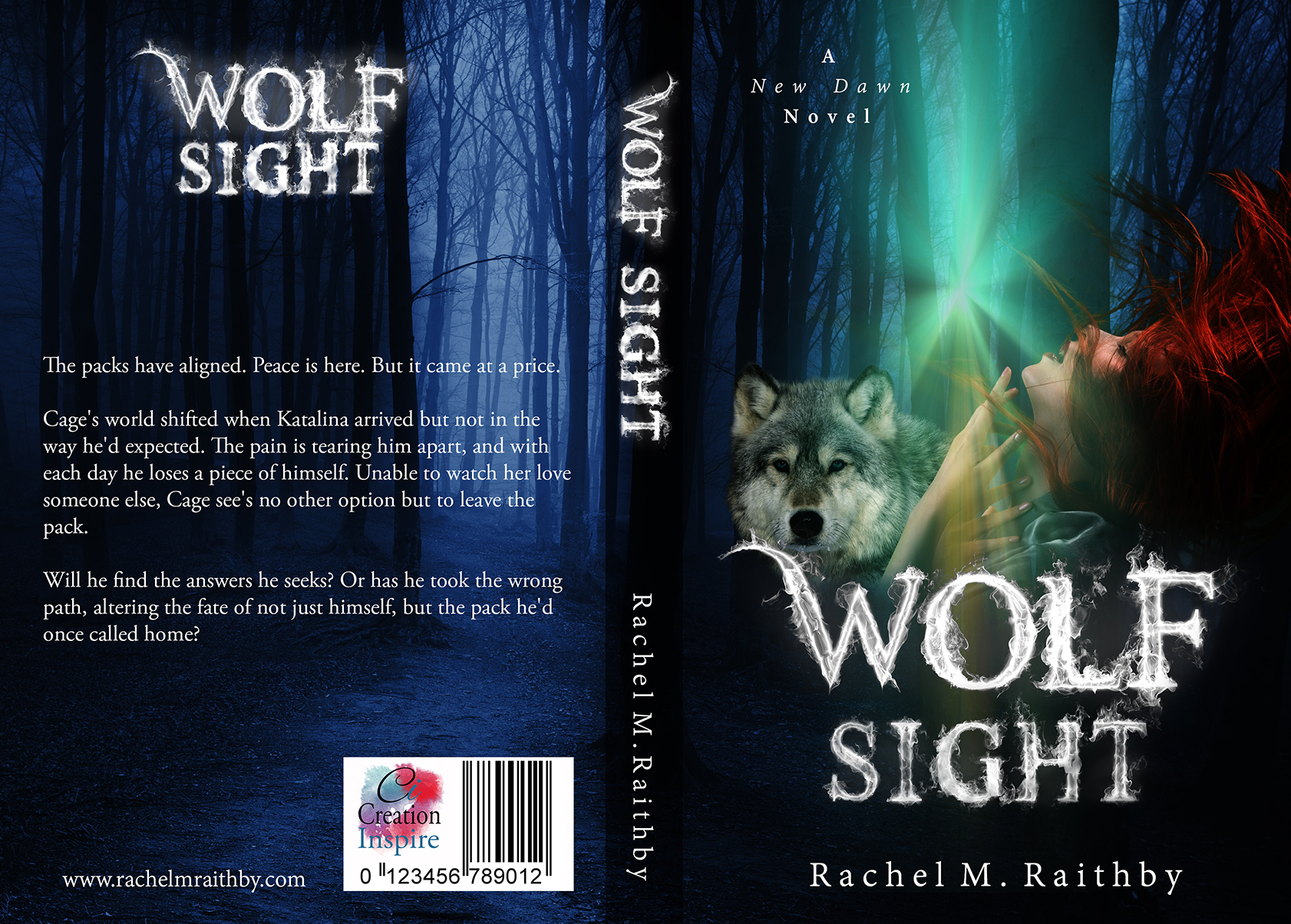 Wolf Sight by Rachel M. Raithby #CoverReveal