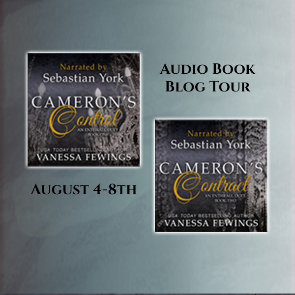 Audio Book Blog Tour – Cameron’s Control & Cameron’s Contract By Vanessa Fewings